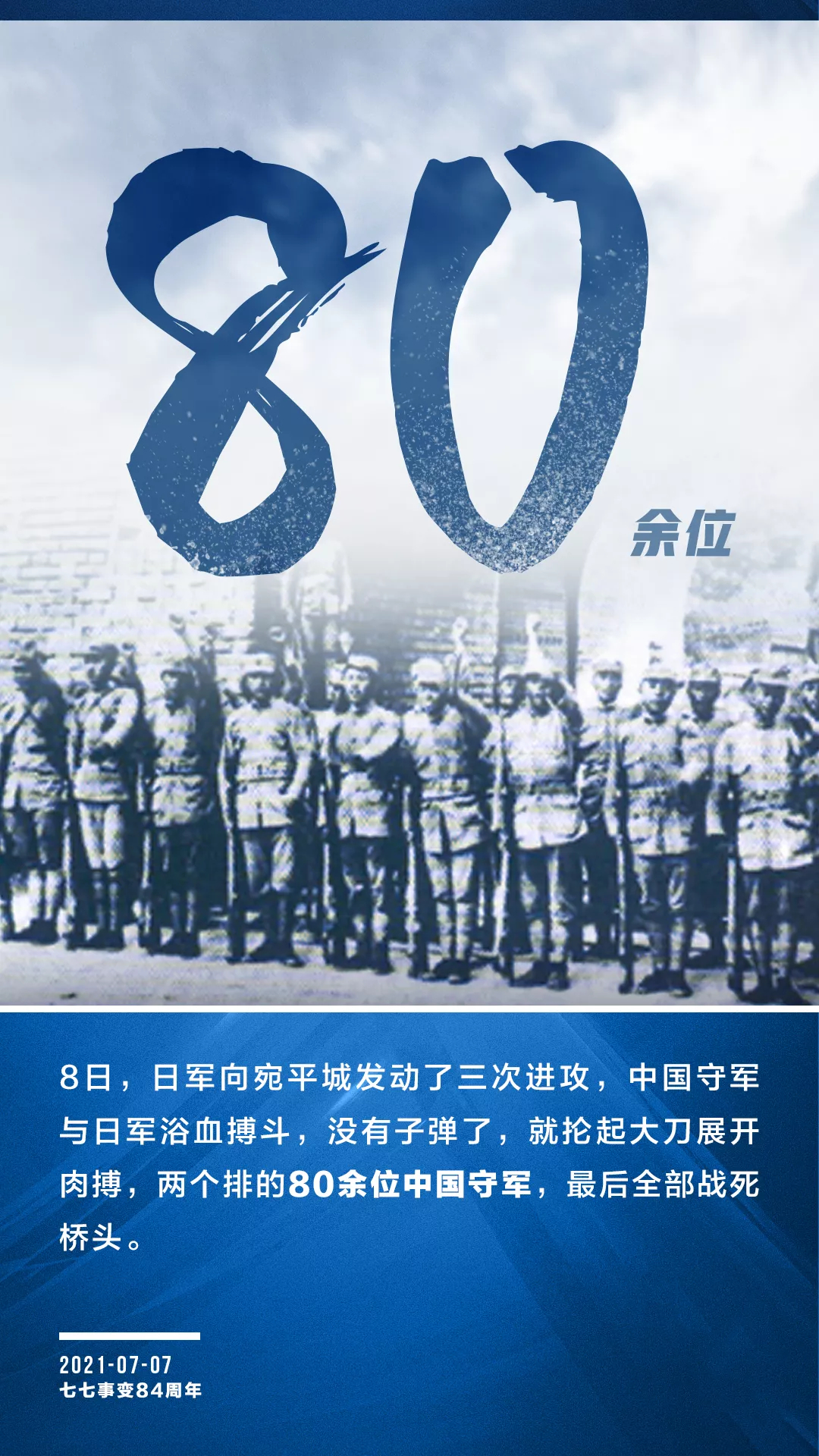 七七事变84周年