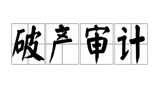 不懂破产审计的看过来，一篇文章让你全面了解